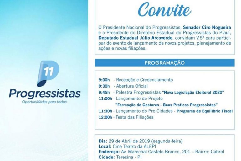 Progressistas lança Prêmio Boas Práticas Progressistas Tribuna de