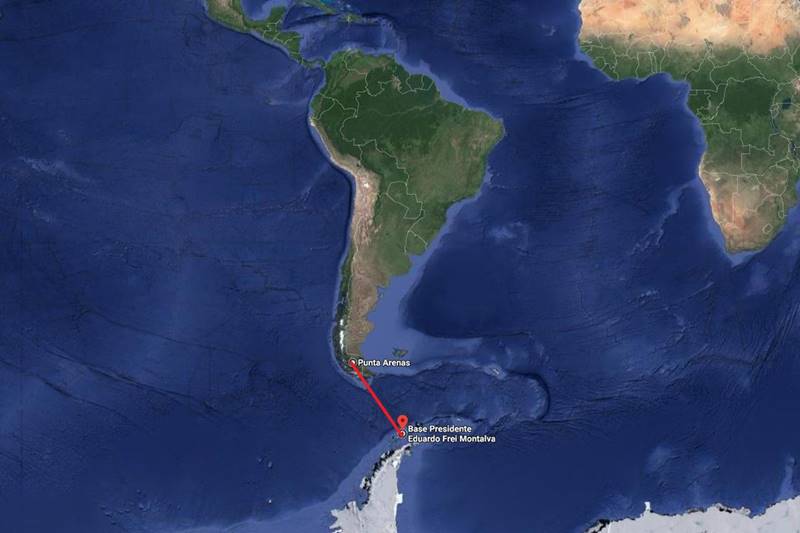 avião chileno desaparecido
